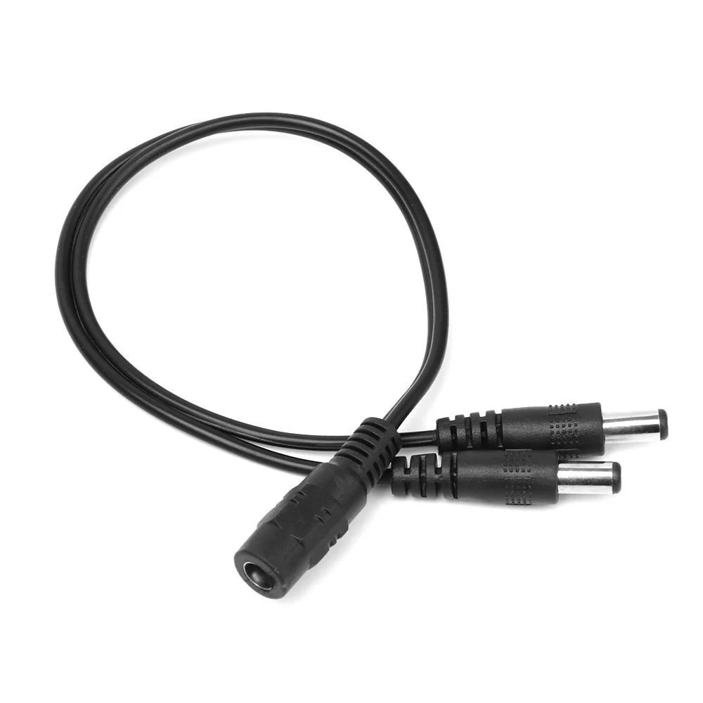 1 to 2 Way DC Splitter Cable for CCTV Camera