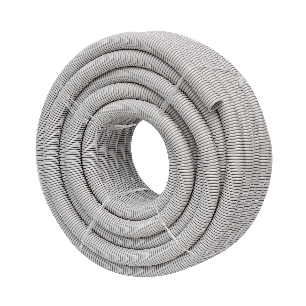 20mm Corrugated Conduit 25-Meter Roll GREY