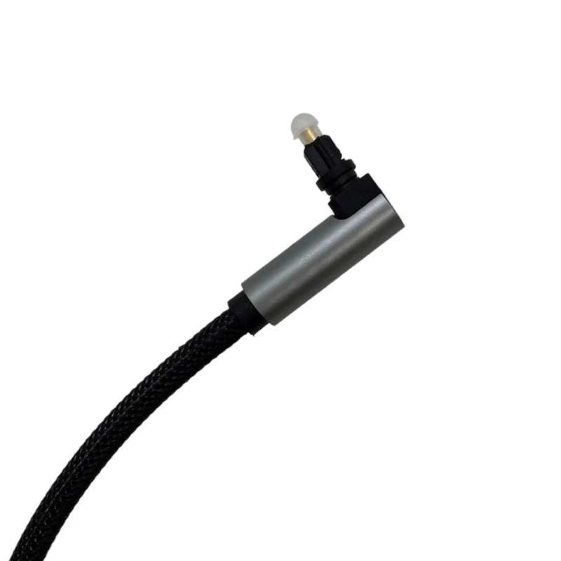 3m Right Angle Optical Audio Cable | Nylon Braided - Image 6