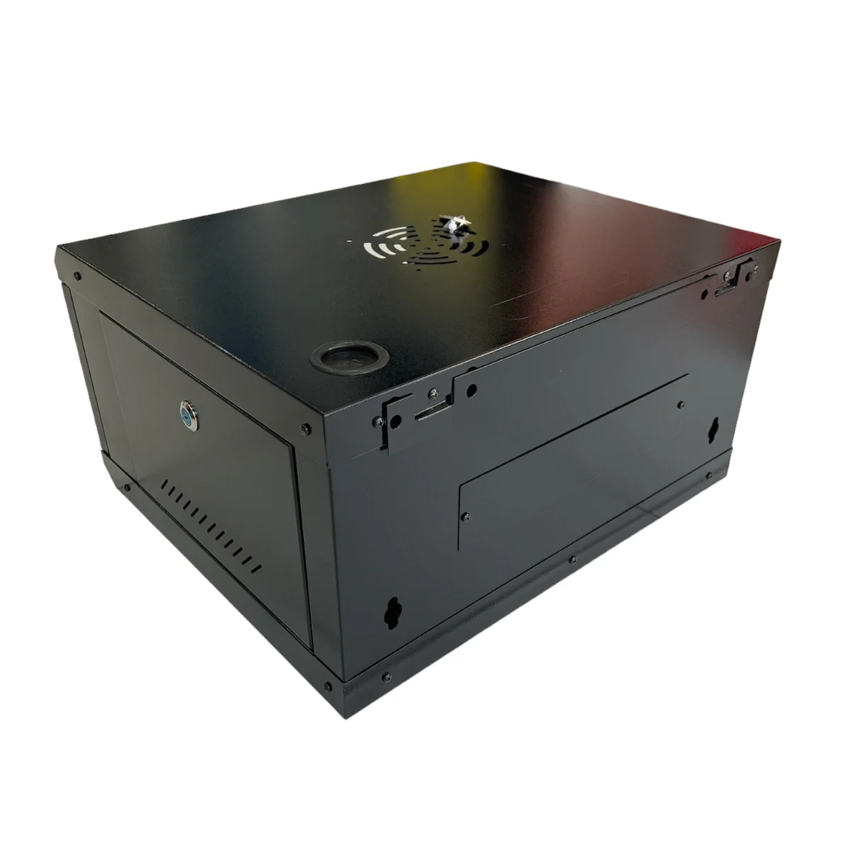 WC4U 4RU 19" Wall Mount Server Rack Cabinet 450mm Deep - Image 3