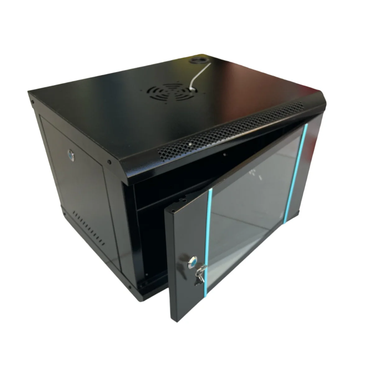 WC6U 6RU 19" Wall Mount Rack Data Cabinet 450mm Deep - Image 8