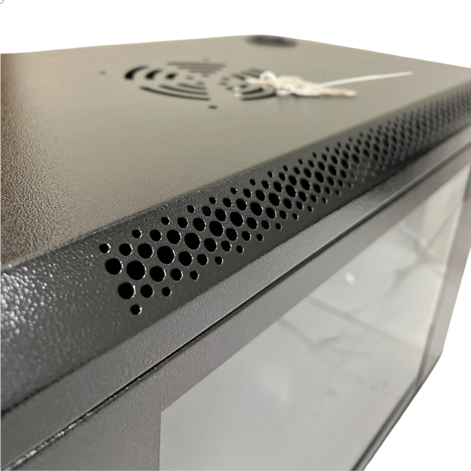 WC6US 6RU 19" Wall Mount Server Rack Data Cabinet 300mm Deep - Image 5