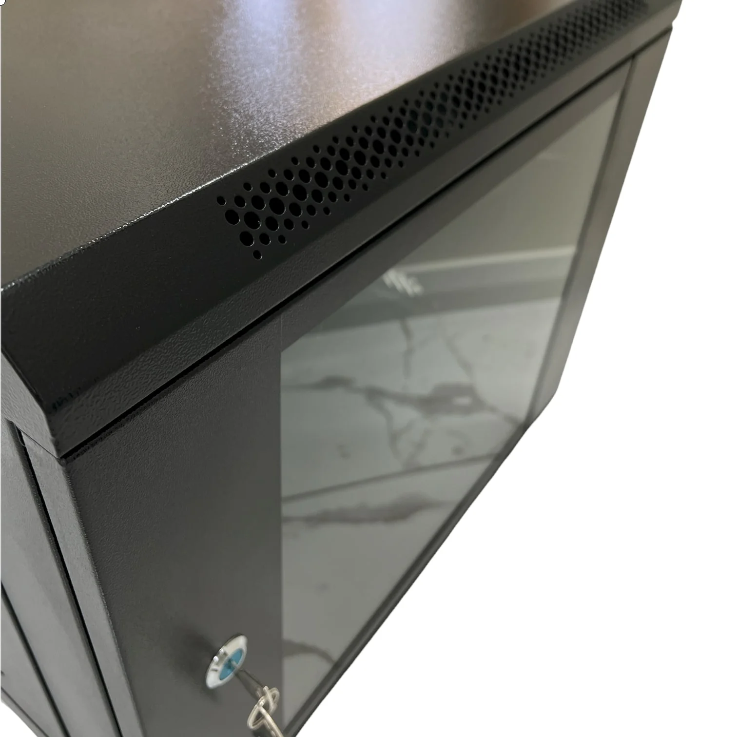 WC8U 8RU 19" Wall Mount Server Rack Data Cabinet 450mm Deep - Image 6
