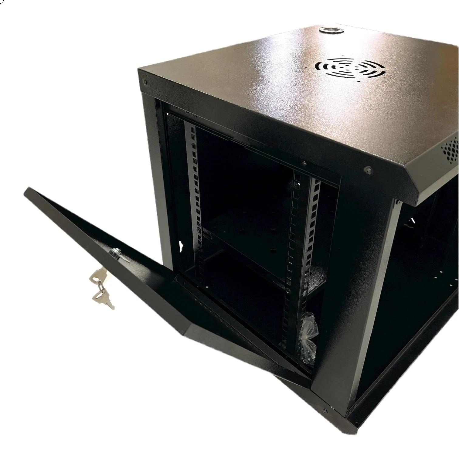 WC9U 9RU Data Cabinet Wall Mount 19" Server Rack 508mm - Image 8