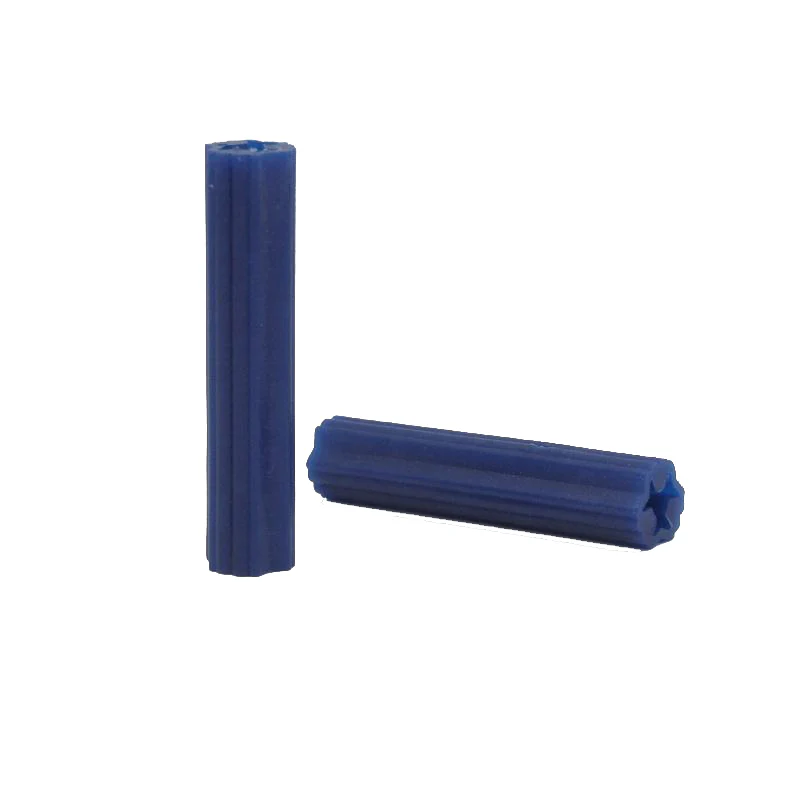 Wall Plugs Blue 8mm x 38mm - 500pcs - Image 3