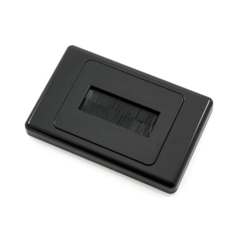Brush Wall Plate - Black
