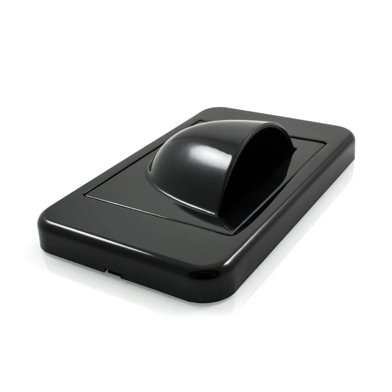 Bullnose Brush Wall Plate - Black - Image 3