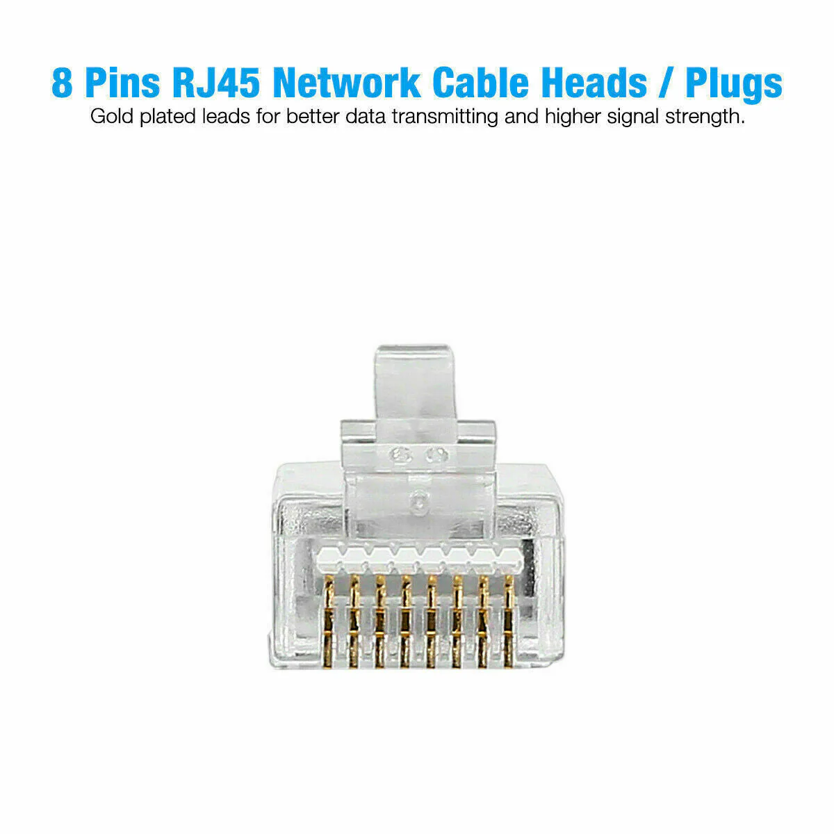 CAT5e RJ45 Connector Pass-Through Ethernet Cable - Image 5