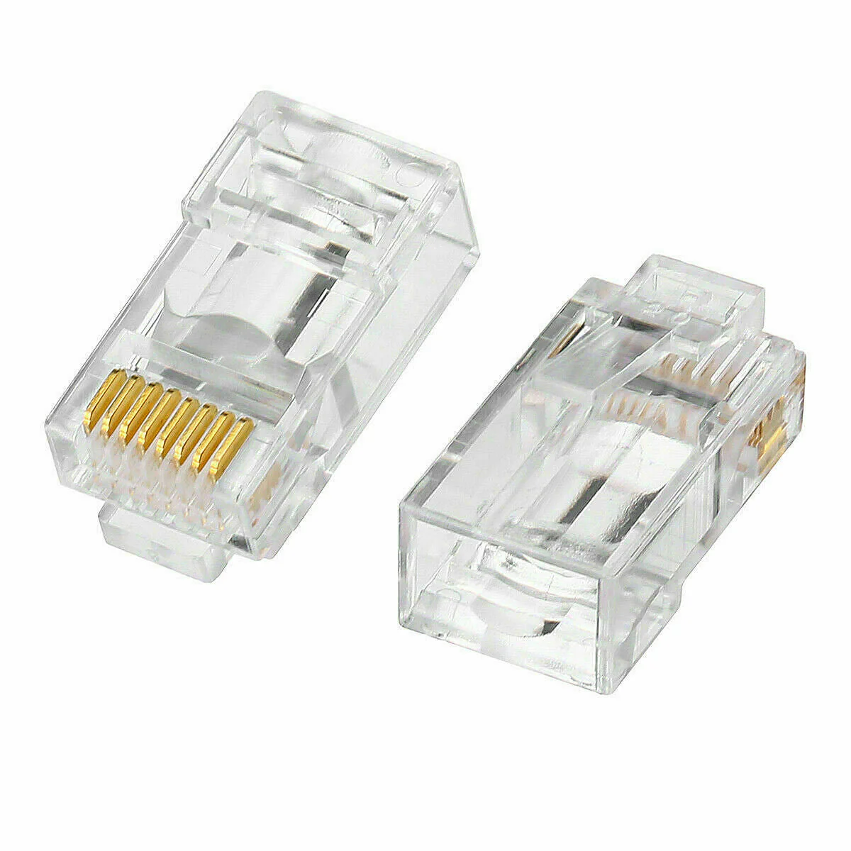 CAT6 RJ45 Connector Pass-Through Ethernet Cable - Image 3