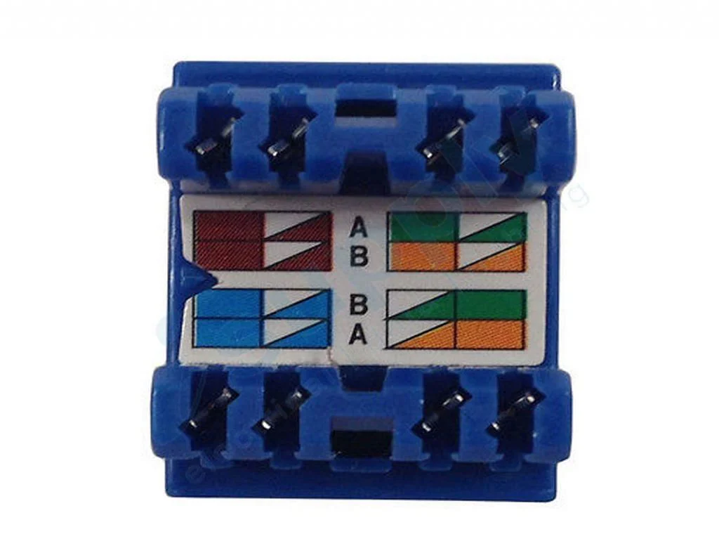 CAT6 RJ45 Keystone Jack Clipsal Compatible - Image 3