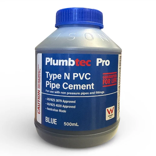 Conduit Jointing Cement Blue 500ml with Brush