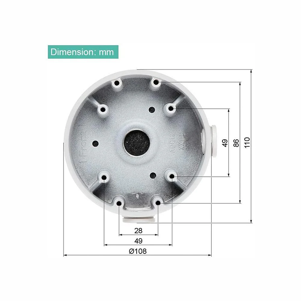 PFA139 Camera Mount Bracket - Waterproof Junction Box - Image 4