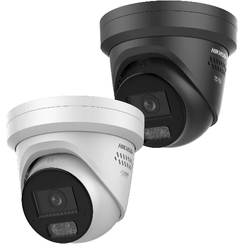 HIKVISION - DS-2CD2387G3-LISUY-SL2-2.8 - 8MP/4K Hybrid Light ColorVu  3. 0 Turret Camera With Strobe / Speaker (2.8MM) White 40M IR - Image 3