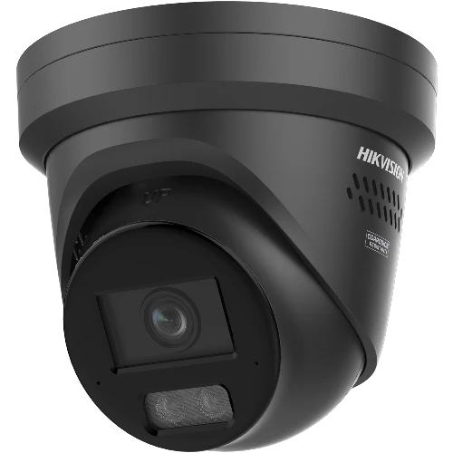 DS-2CD2387G3H-LISU/SL-2.8-BLK -  HIKVISION 8MP/4K Hybrid Light ColorVu Turret Camera With Strobe / Speaker (2.8MM) BLACK 40M IR - Image 3