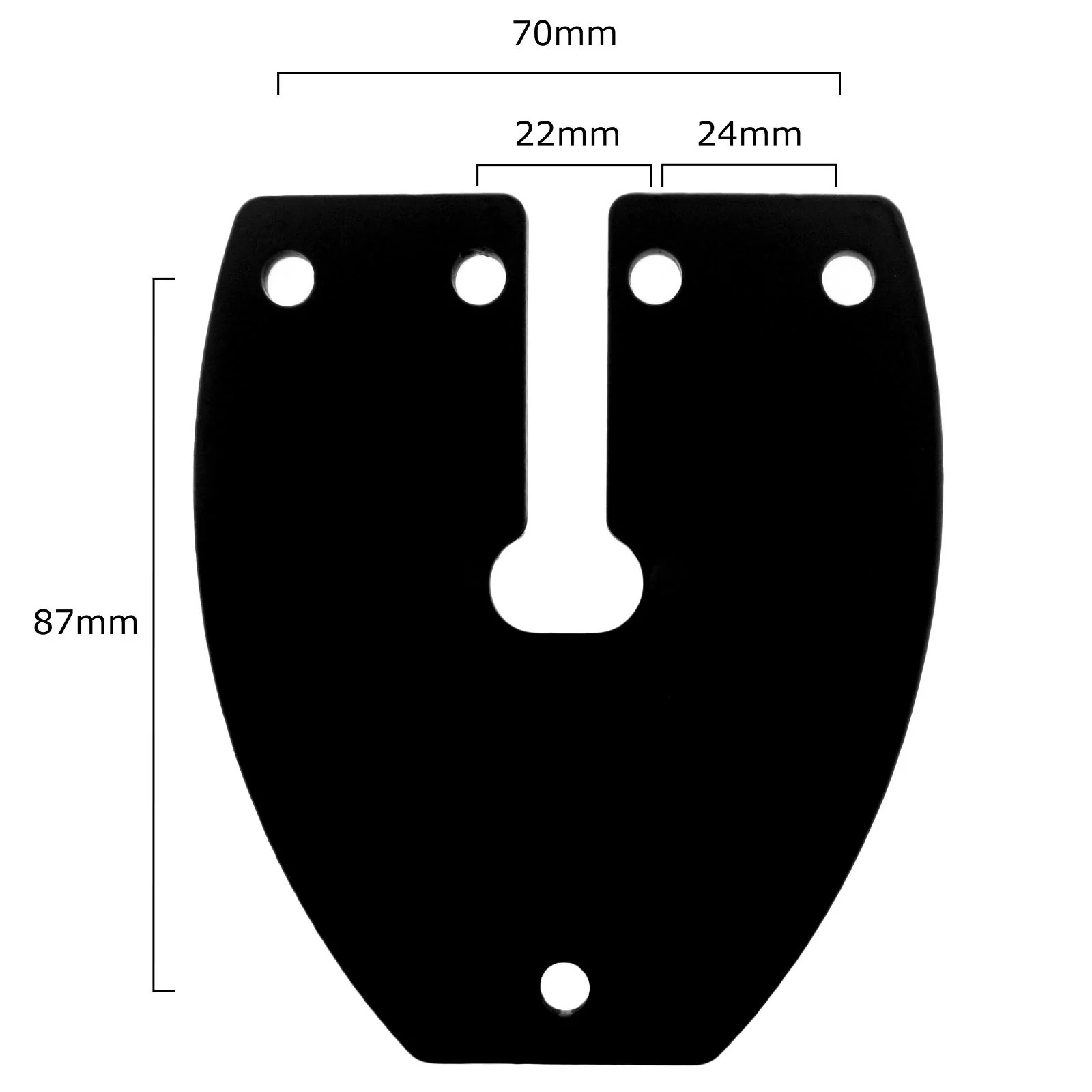 Projector Ceiling Mount Bracket 15kg 40-61cm BLACK | PM102 - Image 6