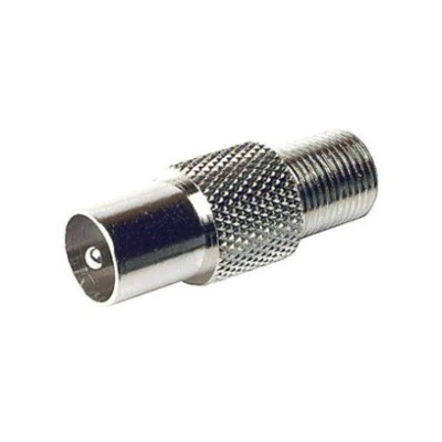 F Female to PAL Male - TV Antenna Adapter