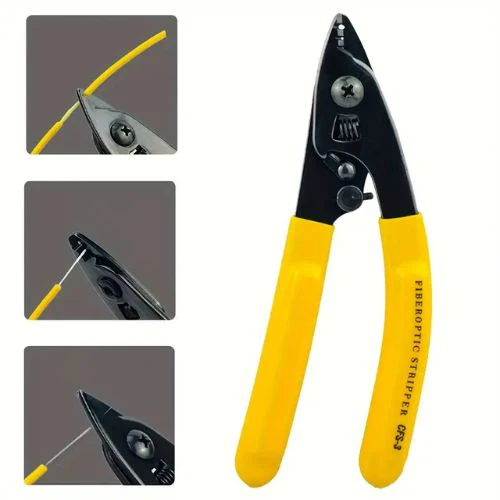 Precise 3 Holes Fiber Optic Stripper Stripping Tool - Image 4