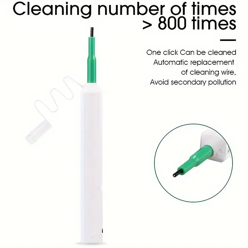 Fiber Optic Cleaner For SC/MU 2.25mm UPC/APC Ferrule Push Type - Image 4