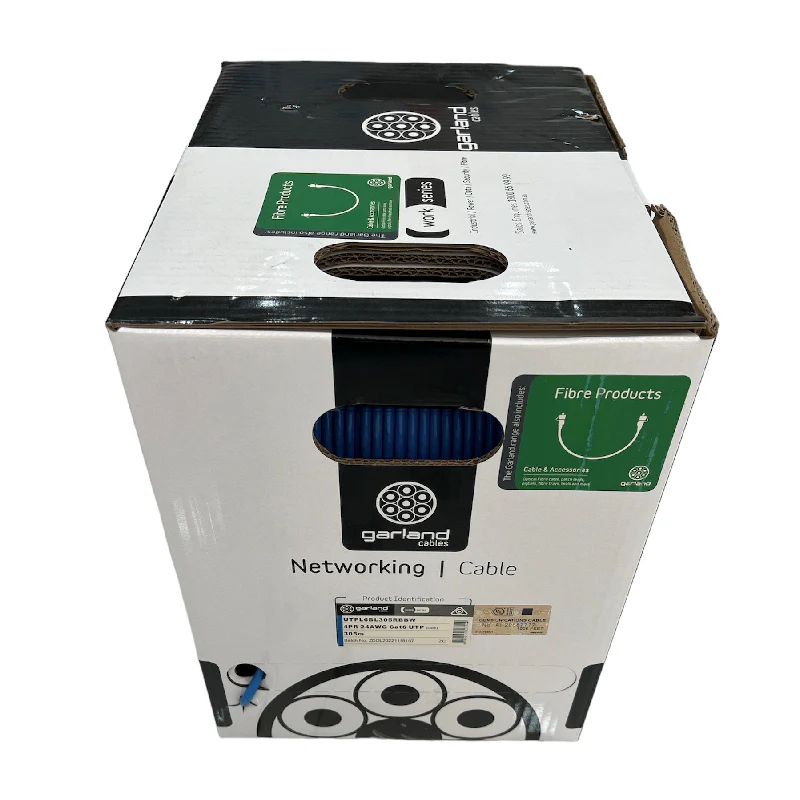 Garland CAT6 Blue UTP LAN Cable 305m Box Work Series | UTPL6BL305RBBW - Image 3