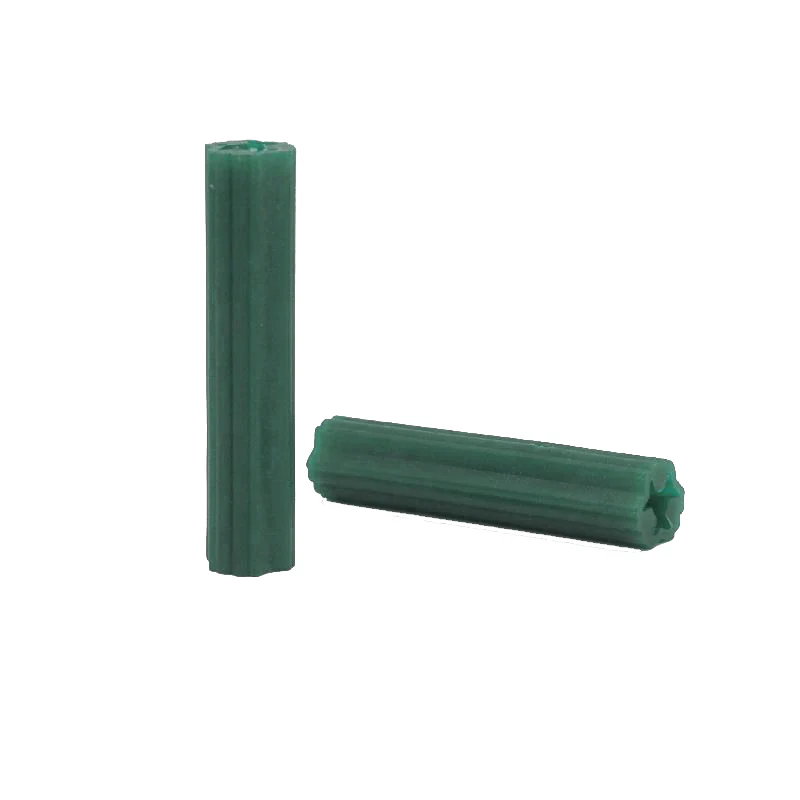 Wall Plugs Green  7mm x 38mm - 500pcs - Image 3