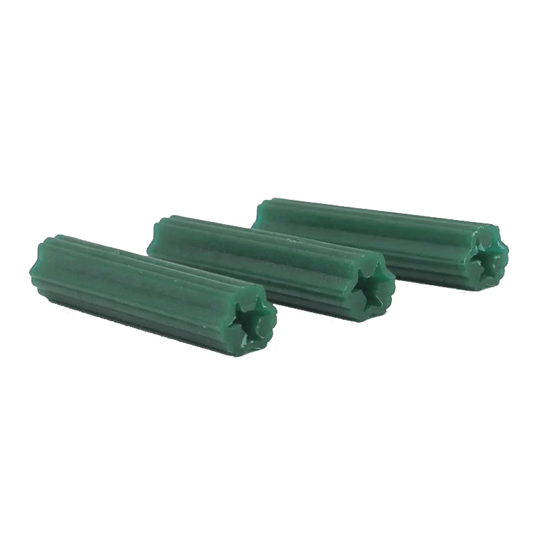 Wall Plugs Green  7mm x 38mm - 500pcs - Image 4