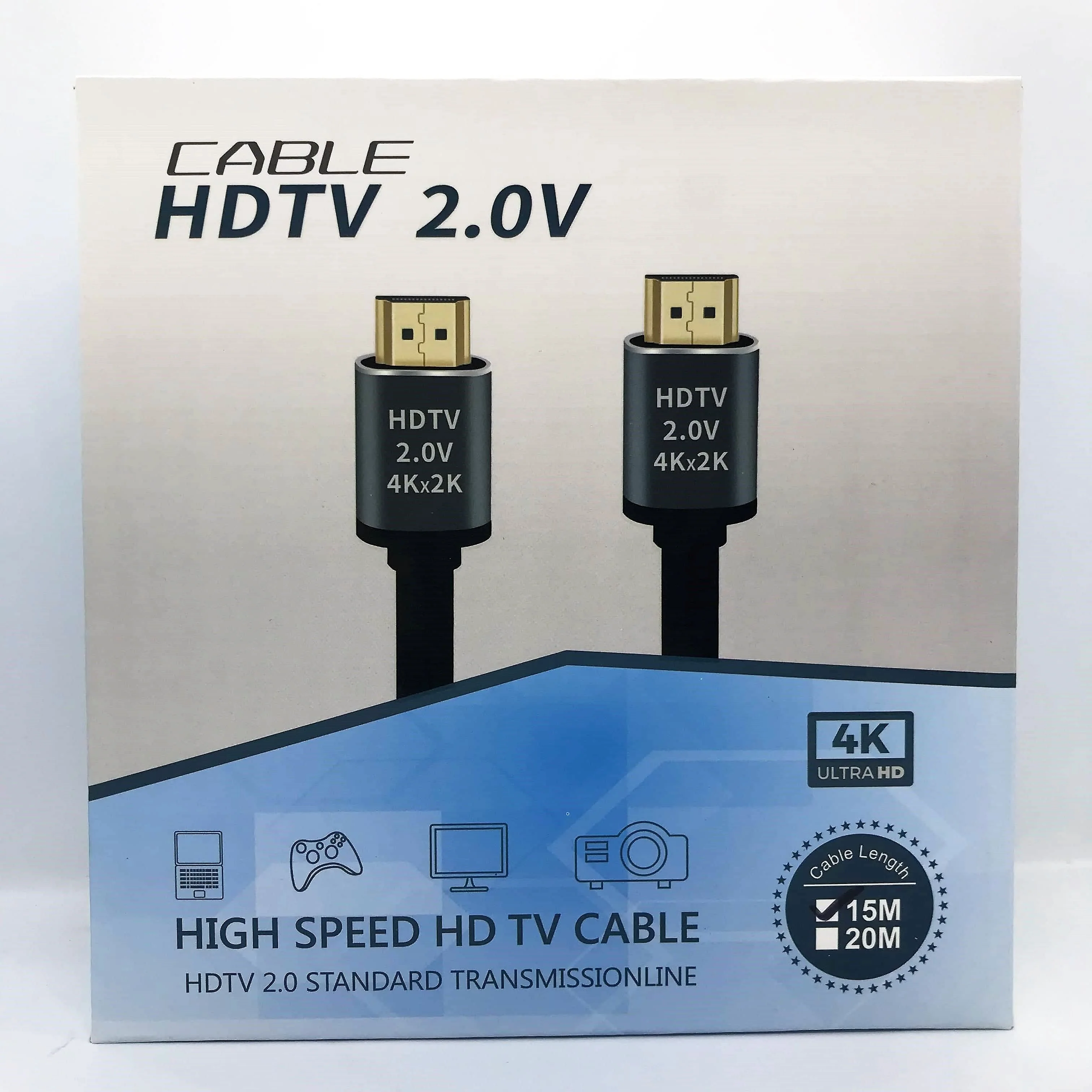 4K HDMI 2.0 Cable Premium High Speed 60MHz - 15M - Image 3