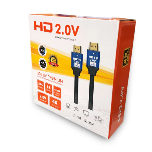 HDMI 4K 20 Meter Cable BLACK 2.0V - Image 3
