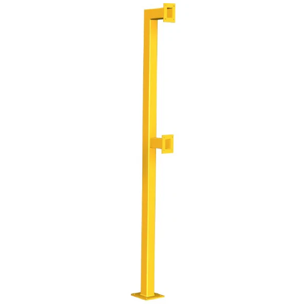 High Dual Reader / Intercom Bollard (75x75x1170 & 2120mm) SEQ2