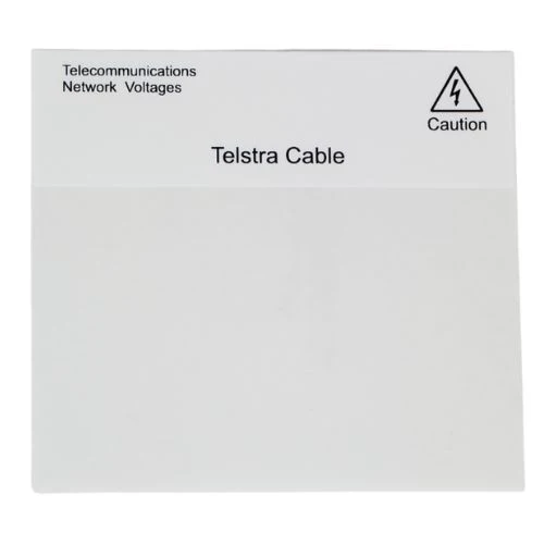 Labels for Lead In Cable Telstra 24pcs Pack