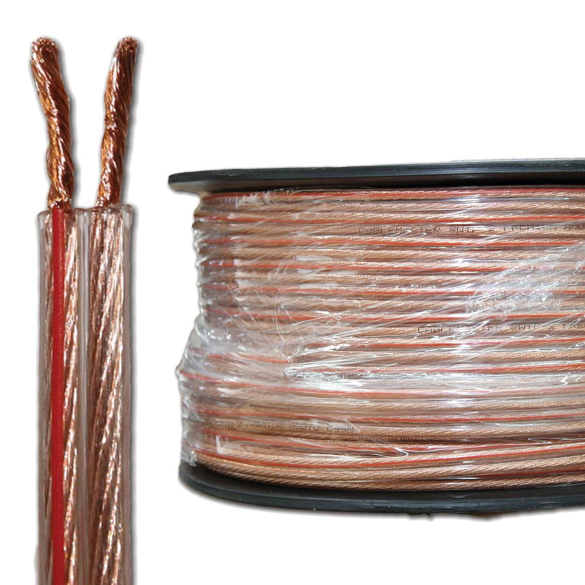 Nouve 14 AWG Speaker Cable 50m CCA (2-Core) - Image 3
