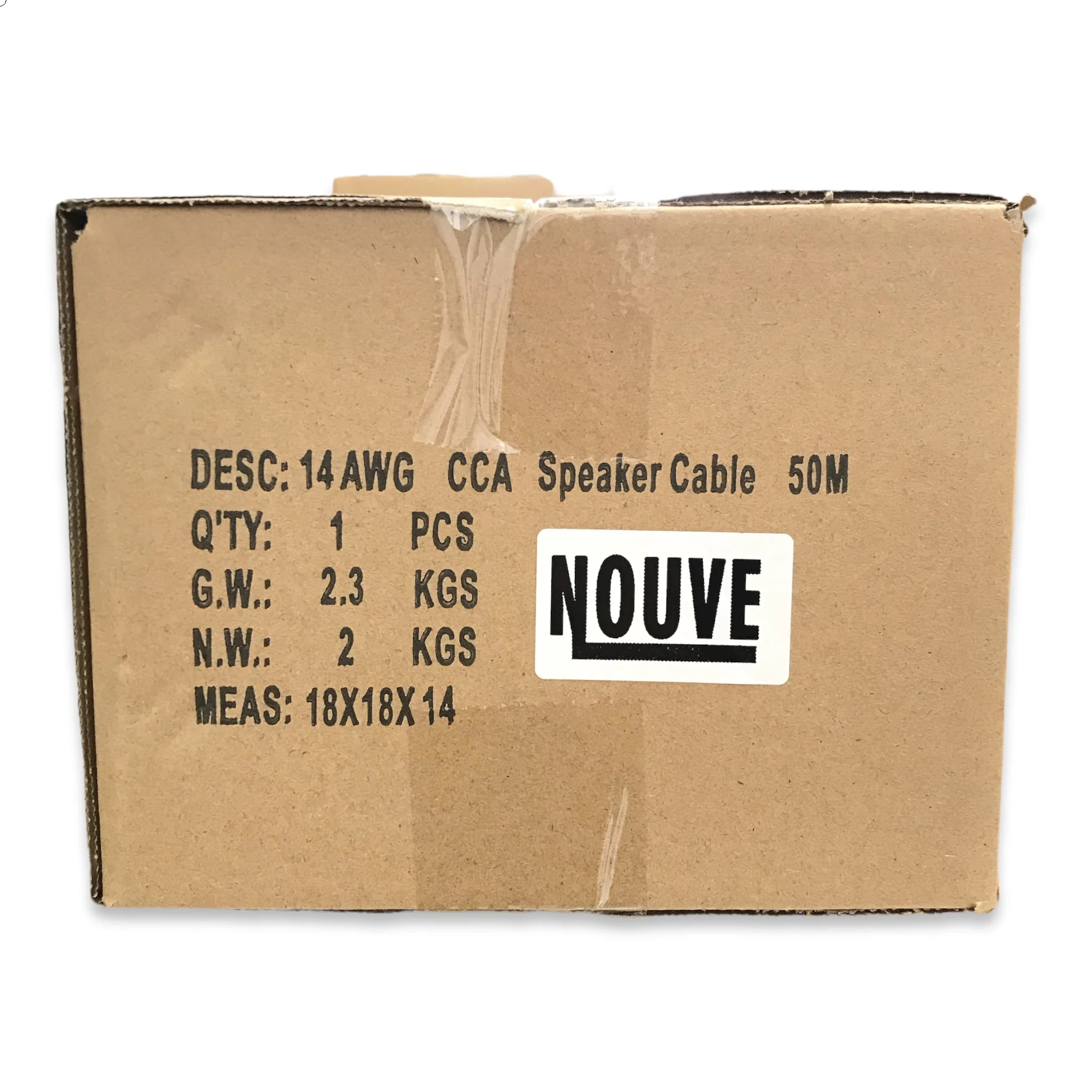 Nouve 14 AWG Speaker Cable 50m CCA (2-Core) - Image 5