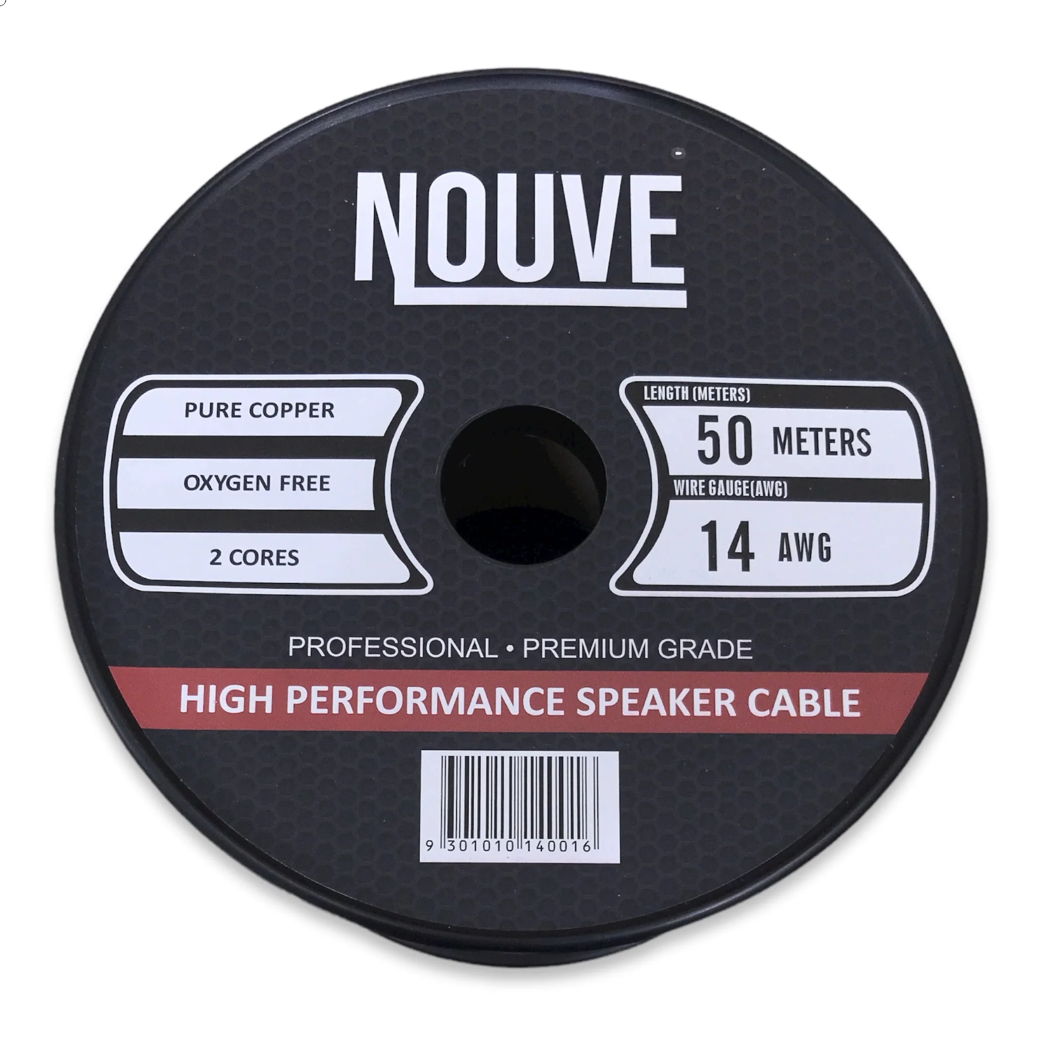 Nouve 14 AWG Speaker Cable 50m Pure Copper (2-Core) - Image 4