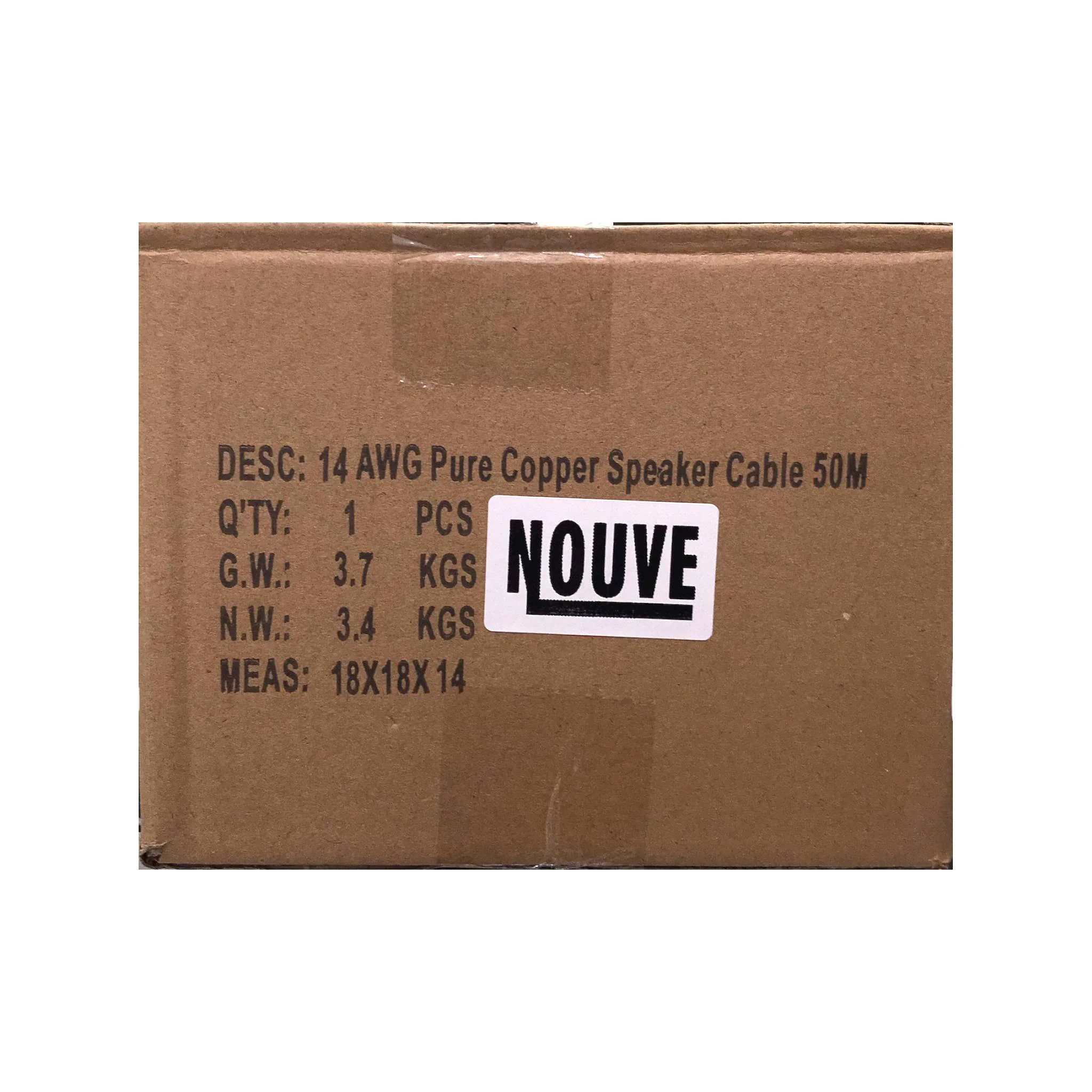 Nouve 14 AWG Speaker Cable 50m Pure Copper (2-Core) - Image 5