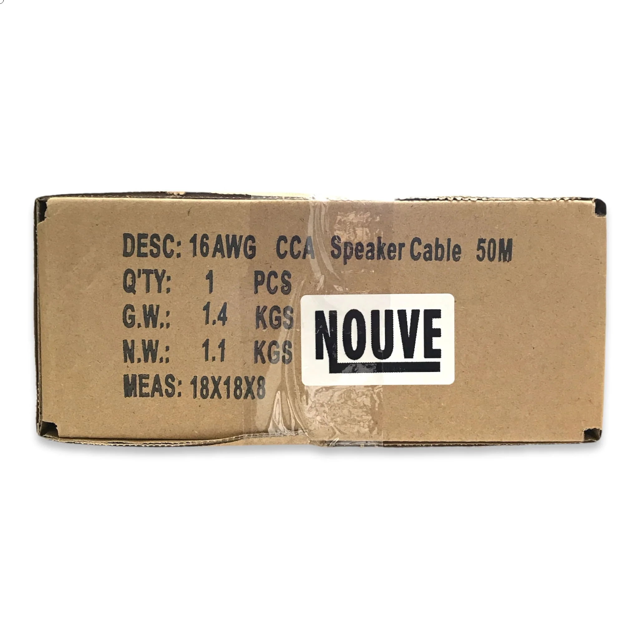 Nouve 16 AWG Speaker Cable 50m CCA (2-Core) - Image 4