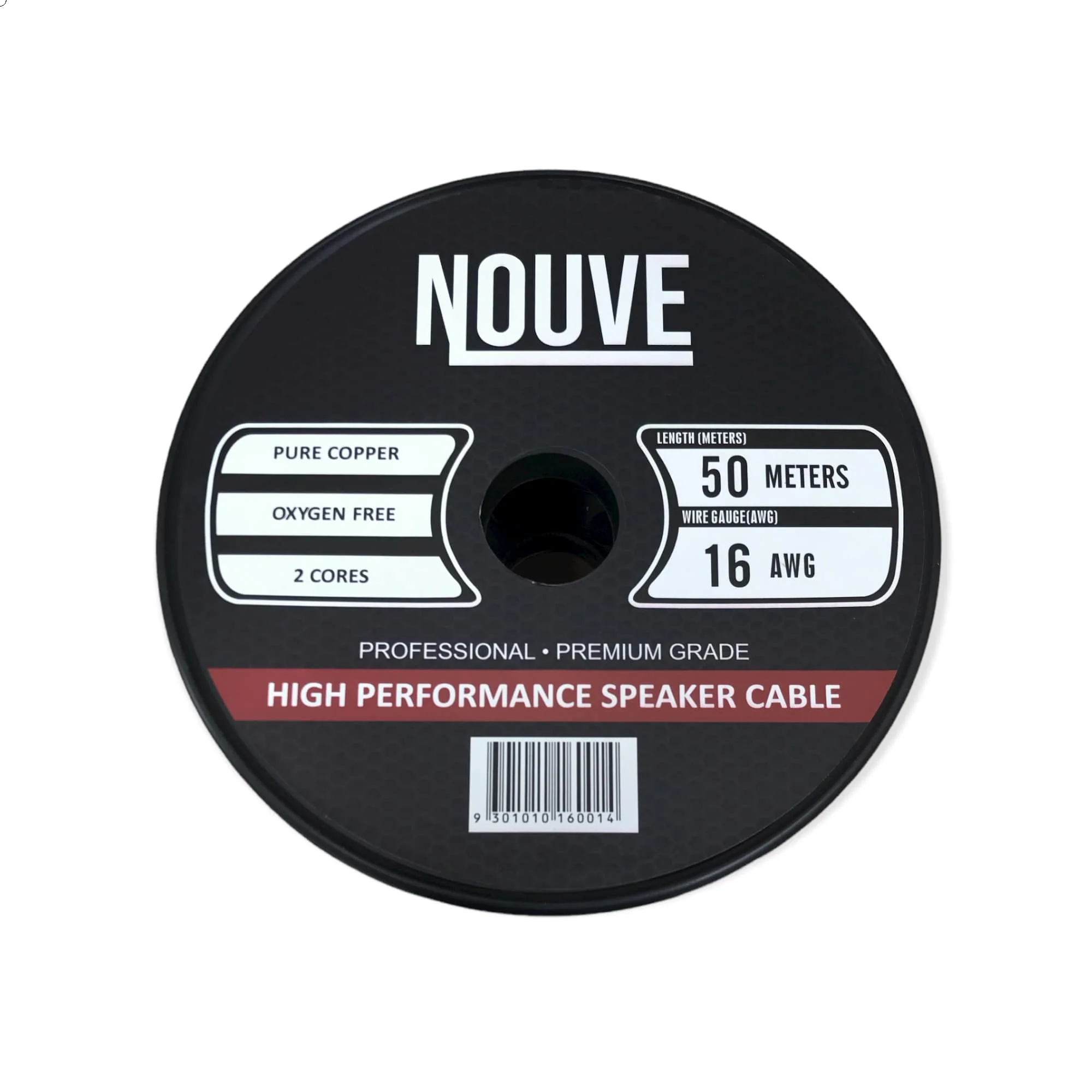 Nouve 16 AWG Speaker Cable 50m Pure Copper (2-Core) - Image 4
