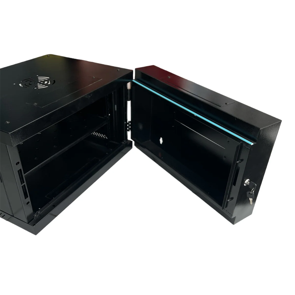 NOUVE SWING FRAME DATA CABINET SW6U 6RU 550MM DEEP (360X600X550) - Image 3