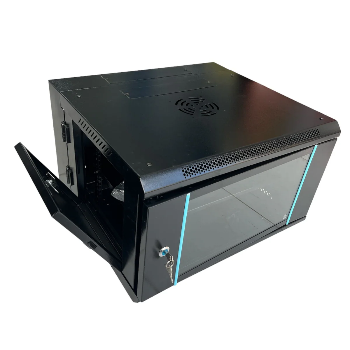 NOUVE SWING FRAME DATA CABINET SW6U 6RU 550MM DEEP (360X600X550) - Image 4