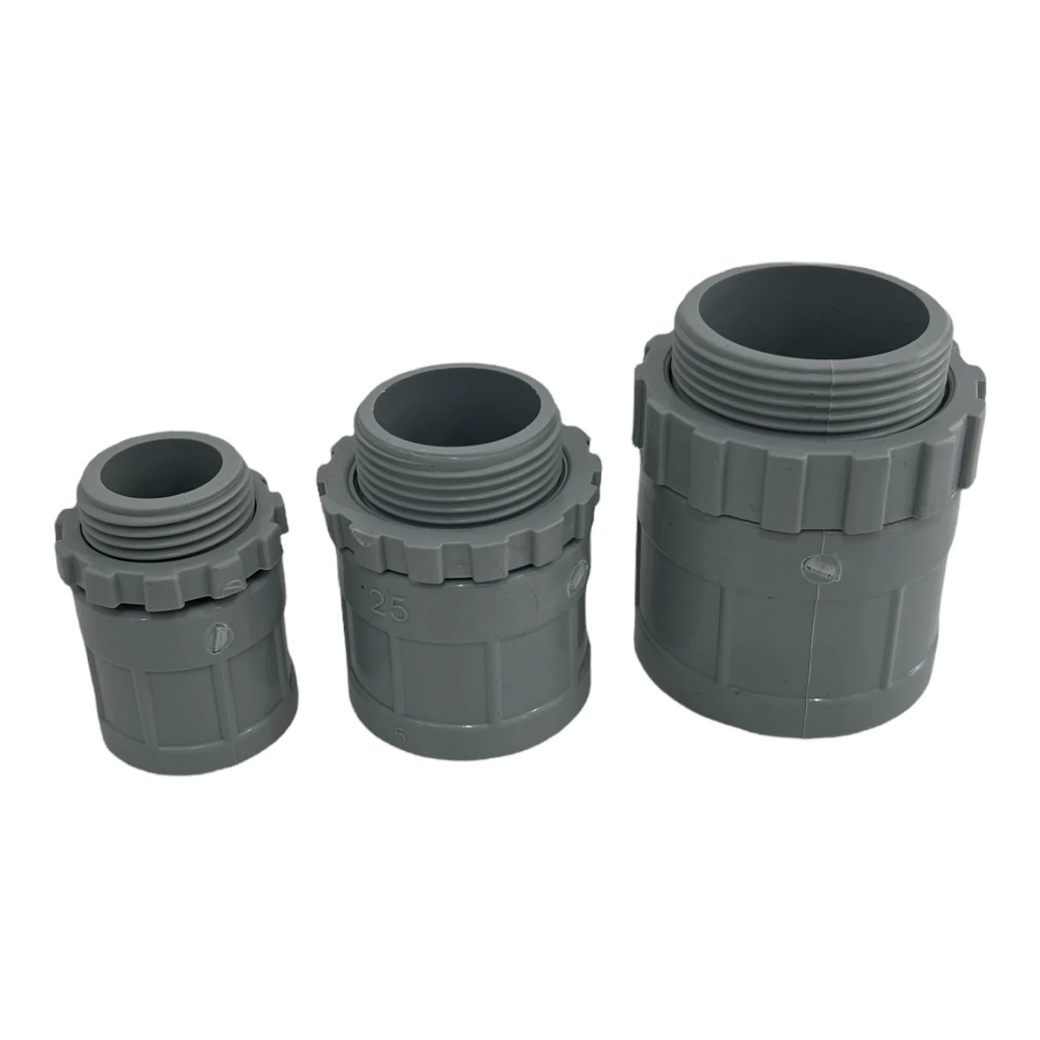 Plain to Screw Adapter with Lock Ring - 20mm - Image 2