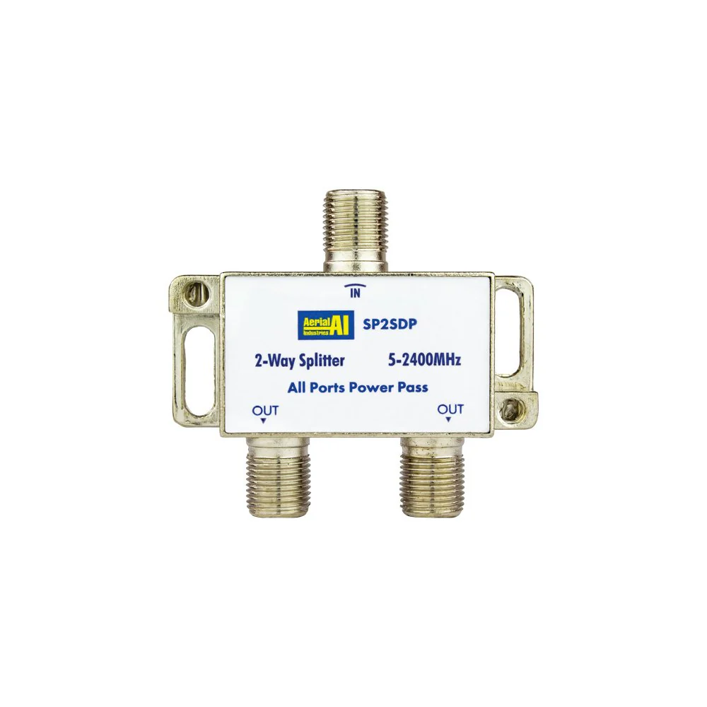 Power Pass ALL Port TV Antenna 2/3/4/6/8 Way Splitter F Type Aerial Satellite