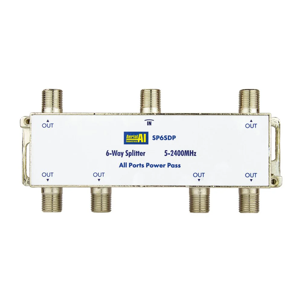 Power Pass ALL Port TV Antenna 2/3/4/6/8 Way Splitter F Type Aerial Satellite - Image 4