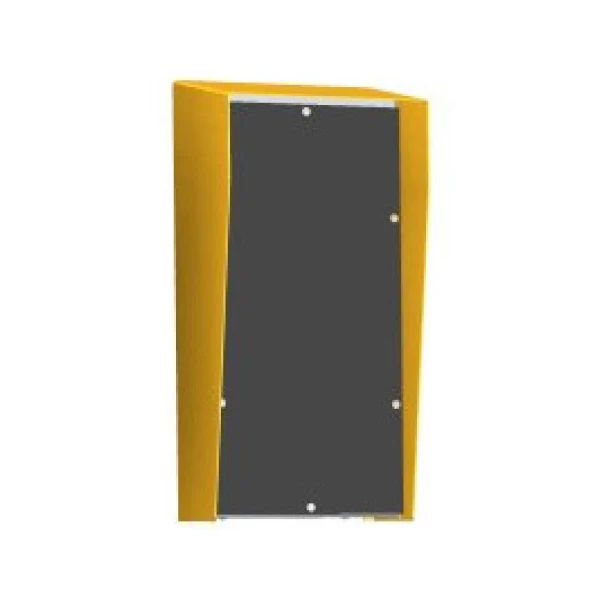 Rain Hood Polyethelene Black Board Mounting Panel (360mm x 180mm)