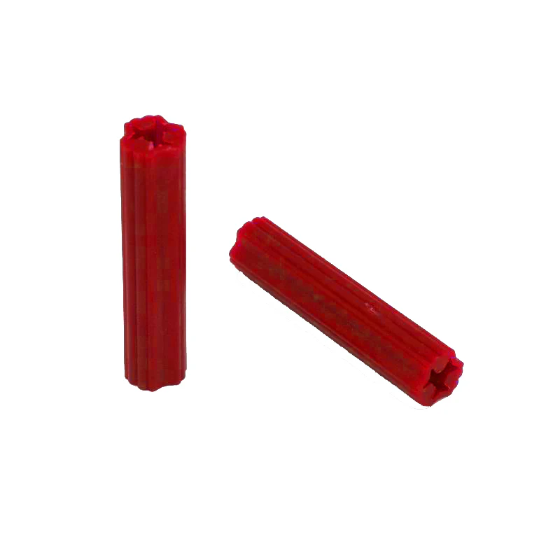 Wall Plugs Red  6mm x 25mm - 500pcs - Image 4