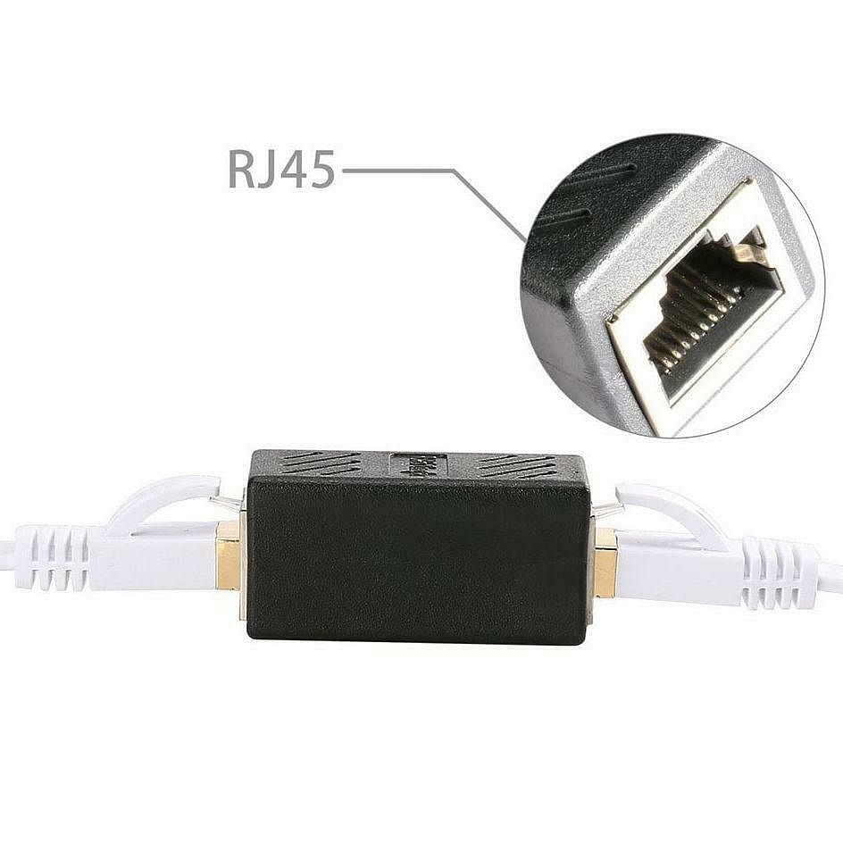 RJ45 Coupler Cat5e Cat6 Female to Female - Ethernet Cable Joiner - Image 4