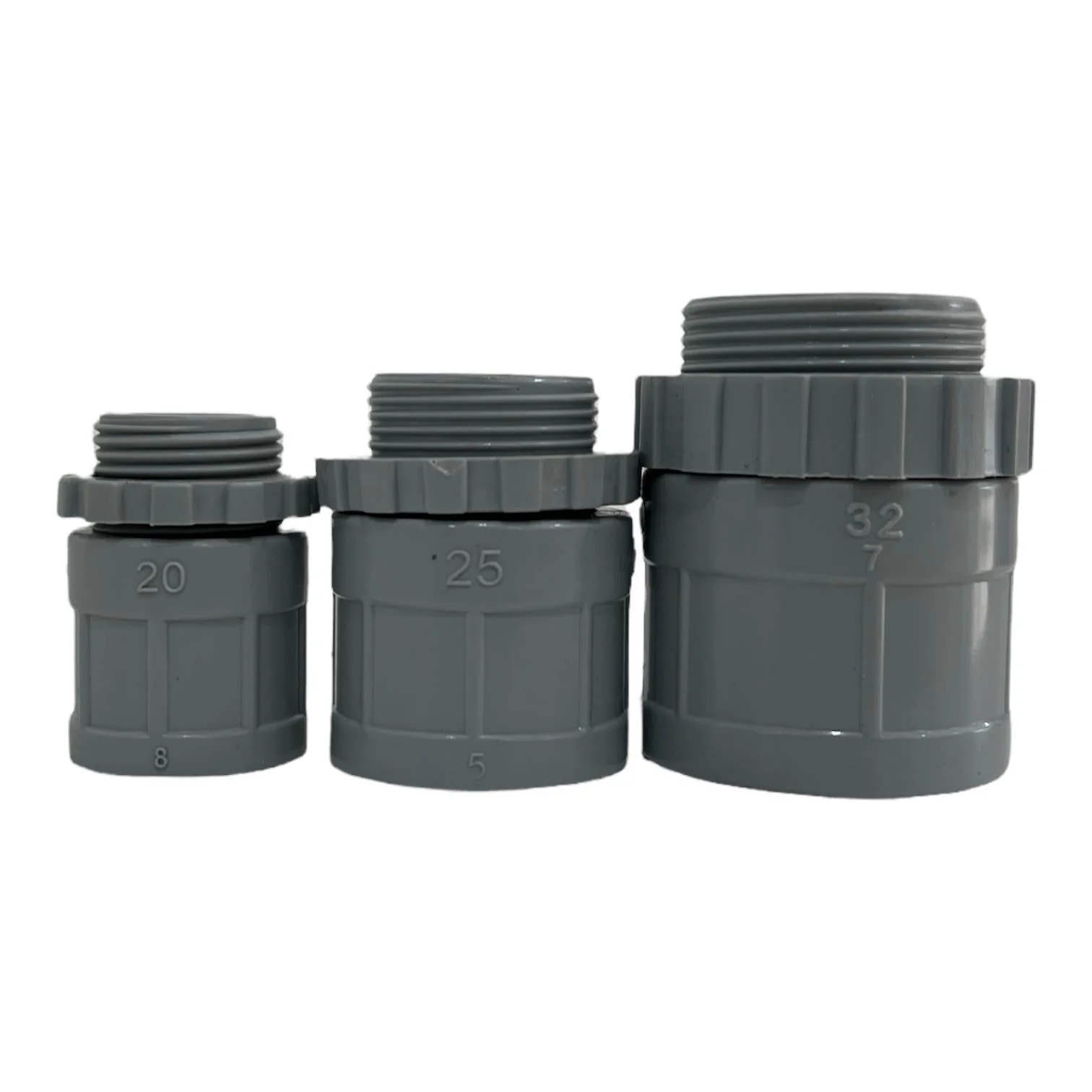 Plain to Screw Adapter with Lock Ring - 32mm - Image 3