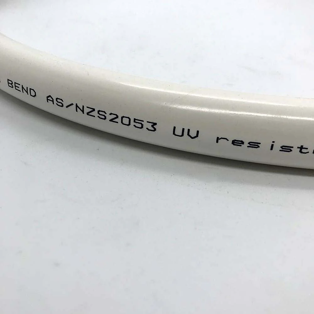 Telstra/NBN 90 Degree Bend White UPVC 20mm x 305mm - Image 3