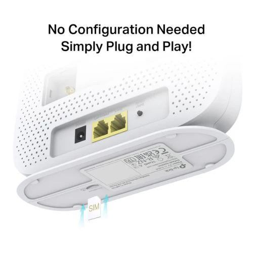 TP-LINK 300 Mbps Wireless N 4G LTE Router sim card slot TL-MR105 - Image 6