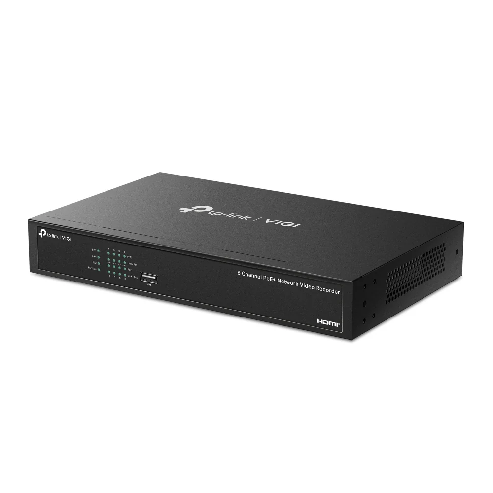 TP-Link 8MP 8CH CCTV Kit: 6 x IP Turret Cameras S485 (Full-Colour Speaker / Mic / Light) + 8CH NVR(NVR1008H-8MP) +  4 TB HARD DRIVE - Image 6