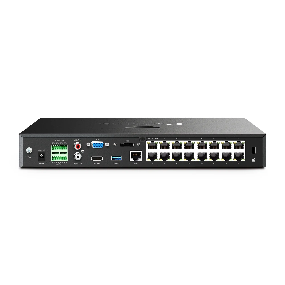 Tp-Link VIGI 16 Channel PoE+ Network Video Recorder VIGI NVR2016H-16P - Image 3