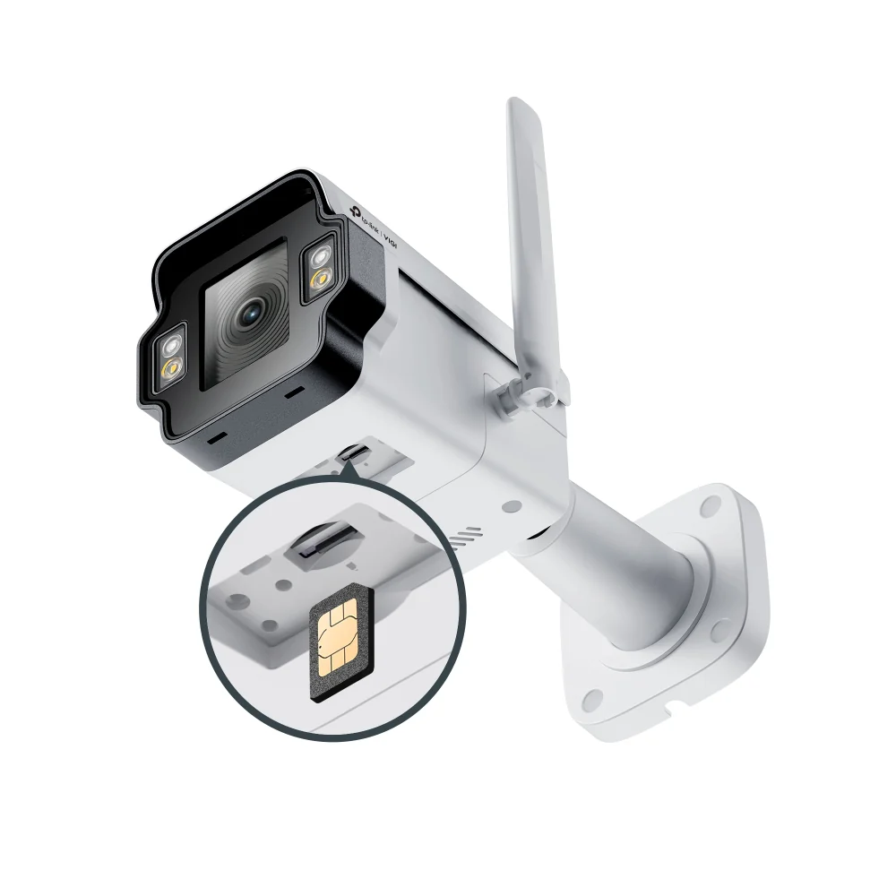 Tp-Link VIGI 4MP Outdoor Full-Colour 4G Bullet Network Camera InSight S345-4G - Image 4