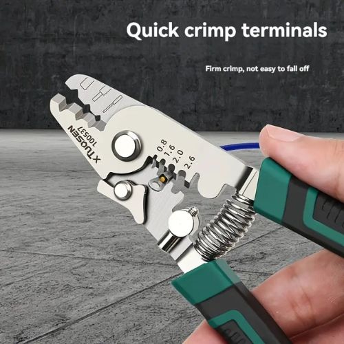Precise 3 Holes Fibre Optic Wire Striper (6.5 Inch) Heavy Duty - Image 3